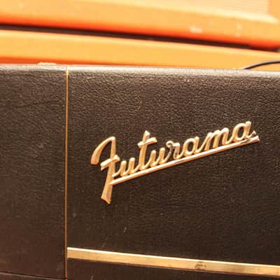 Vintage 1963 Selmer Futurama Bassist Major Valve Amplifier Head & Cabinet MINT image 3