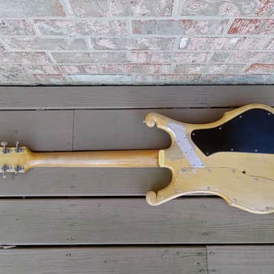 Circa 1953 Custom Built Melita Double Cut Electric Guitar! DeArmond Dynasonics, Grover Tuners! image 12