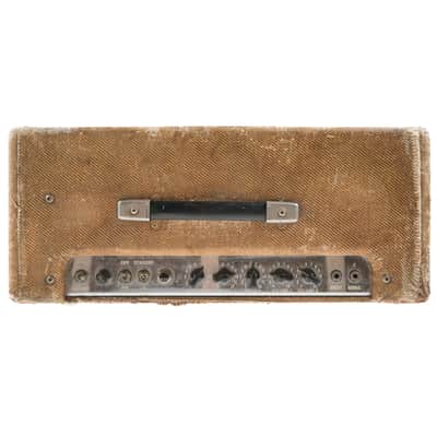 1956 Fender Bassman 5E6 Narrow Panel 4x10 Tweed Combo image 4