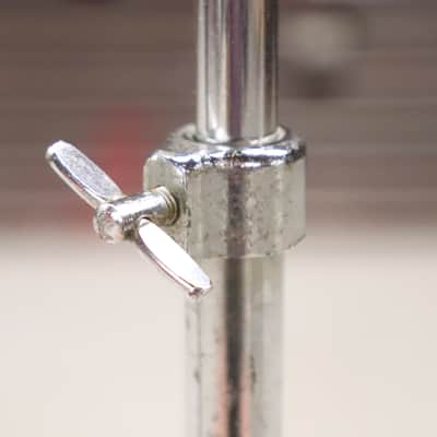 Japanese Flat Base Straight Cymbal Stand Vintage 1960's image 4