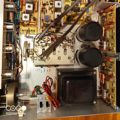 Heathkit AR 19 1970 - Pecan wood silver face image 20