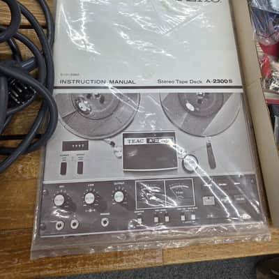 TEAC A-2300S 4-Track Reel to Reel Recorder 1970s - Silver/Walnut image 13
