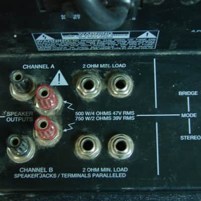 Peavey Made in USA CS 1000x 750-Watt Power Amplifier image 7