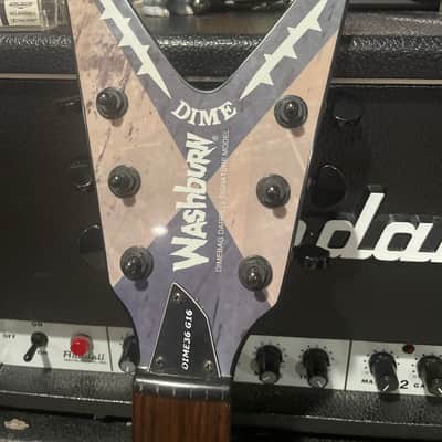 Washburn Dimebag G17 Alien skull 333 2004 - Alien skull image 2