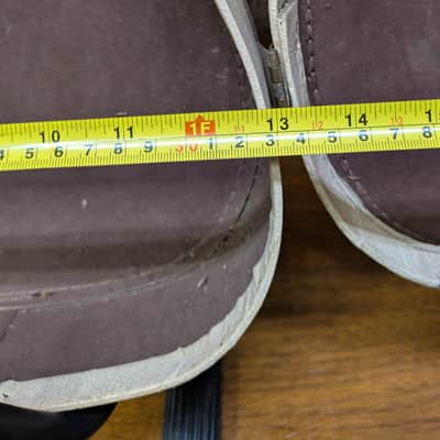 Kay Vanguard Silvertone 1410 Vintage OEM Chipboard Guitar Case image 6