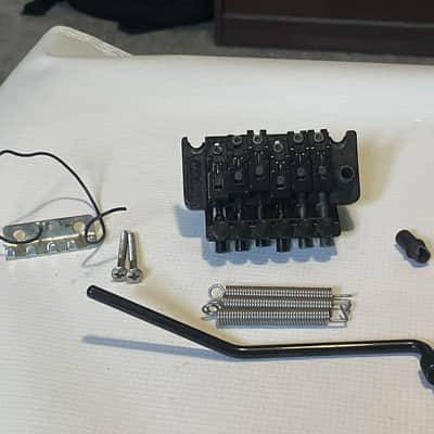 Late 90's MusicYo Kramer Licensed Floyd Rose Tremolo Guitar Bridge & Arm