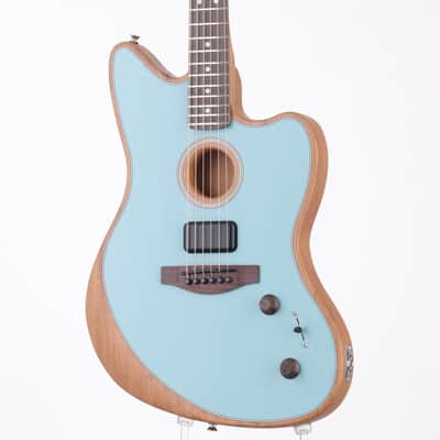 FENDER MEXICO Acoustasonic Player Jazzmaster Rosewood Fingerboard Ice Blue [MX2300721] (03/24) image 7