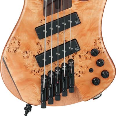 Ibanez EHB Ergonomic Headless Bass 5 String w/Bag Multi Scale - Florid Natural Low Gloss (EHB1505SMSFNL) image 13