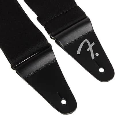 Fender SuperSoft Guitar Strap, 2in, Black image 4