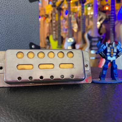 MIJ Vintage Gold Foil Pickup 1960s - Chrome Gold image 1