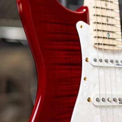 Fender STR RK Richie Kotzen Signature Stratocaster MIJ 2008 - Present - See Thru Red image 7