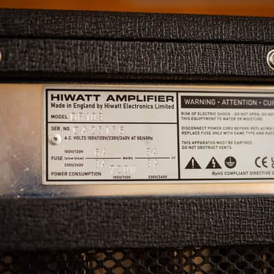 Hiwatt DR103 Vertical Combo image 6