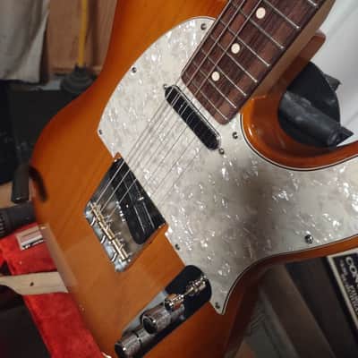 Fender American performer telecaster 2024 certificate of authenticity- Lacquer finish sunset image 4