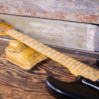 Fender Stratocaster with Maple Fretboard 1979 - Black image 9