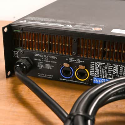 Lab Gruppen C 16:4 1600W Four-Channel Power Amplifier CG010C8 image 9