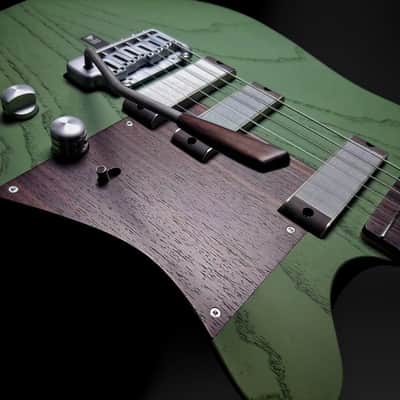 Tao Guitars Sutorato “U-A-M” - Lincoln Green (black filled pores) w/ ABM 2-Point Trem. NEW (Authorized Dealer) *VIDEO ADDED* image 19
