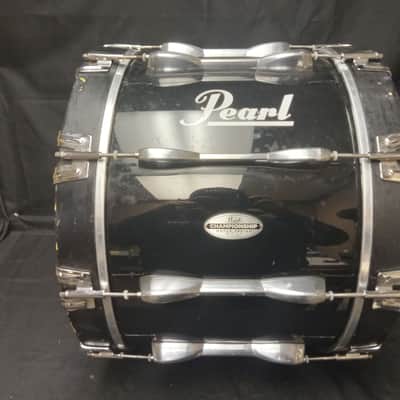 Pearl Championship Maple Series 20" Marching Bass Drum serial 610450 - Black image 3