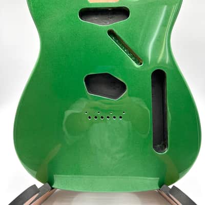 Warmtone Custom Guitars Tele Style Guitar Body “Pure Green” image 2