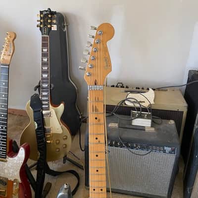 Fender Stratocaster Deluxe 1991 - black pearl burst image 8