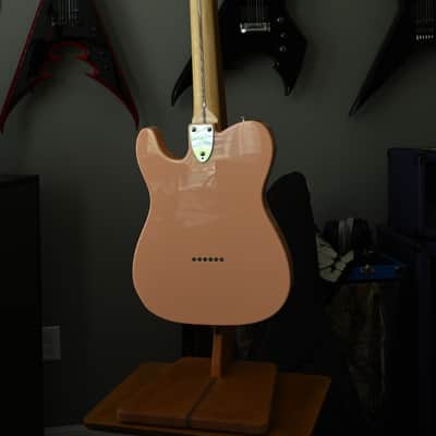 Fender MIJ Flamingo Pink Telecaster Thinline 2017 - UPGRADED GIG BAG! image 2