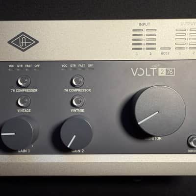 Universal Audio Volt 276 USB-C Audio Interface 2021 - Present - Tan / Gray image 7