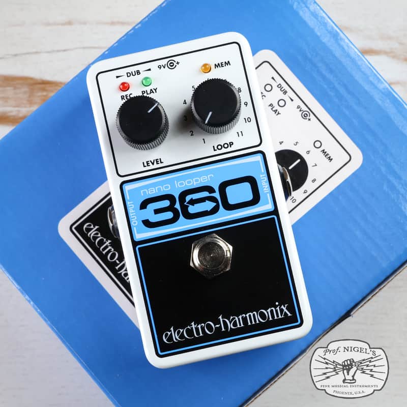 Open Box - Electro-Harmonix Nano Looper 360 Compact 360-Second Looper Pedal image 1