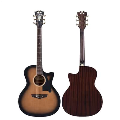 D'Angelico Premier Gramercy Acoustic-Electric Guitar in Aged Burst Finish; Captivating Elegance, Mint image 23