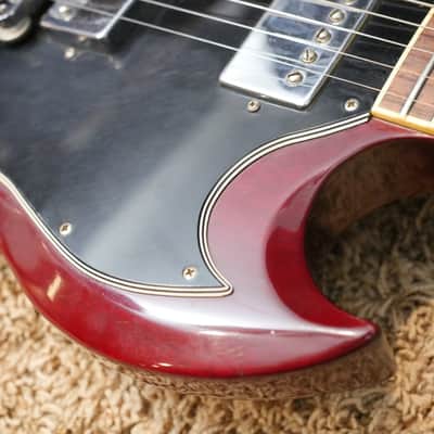 Video! 1993 Gibson "Headless" SG Standard Red image 9