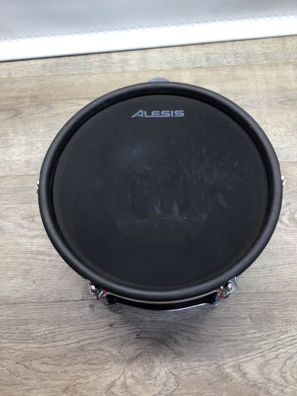 Alesis Strike 10" Dual-Zone Mesh Electronic Red Sparkle Drum Pad image 1