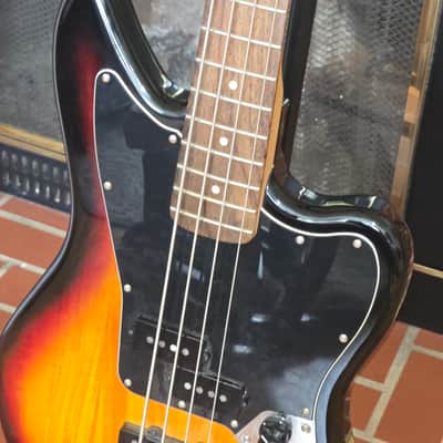 Squier Vintage Modified Jaguar Bass Special SS 2012 - 2018 - Brown Sunburst image 4