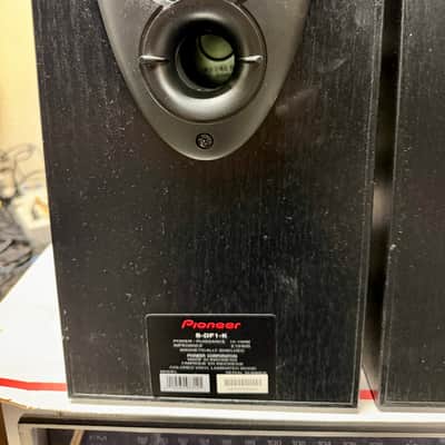 Pioneer S-DF1-K 100W 2 Way 100W Bookshelf Speakers with Manual; Tested SEE VIDEO image 7