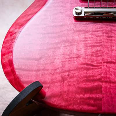 GIBSON USA Custom Shop Special Order M2M SG Custom "Cranberry + Ebony" (2024) image 10