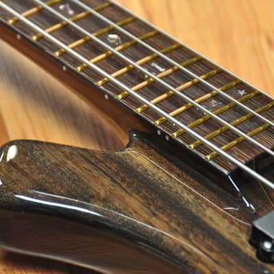 Warwick Buzzard (John Entwistle Signature model) Nirvana Black Transparent image 8