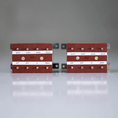 Neumann Z240 vintage matrix transformers for M/S encoding SM69 stereo microphone or signal processing, most likely made by Malotki. image 2
