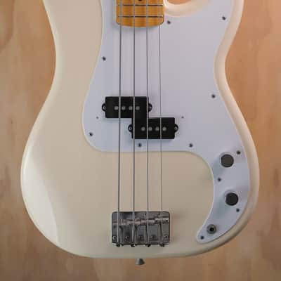 Fender PB-57 Precision Bass MIJ Olympic White – Good Condition image 1