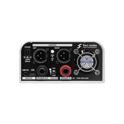 Two Notes Torpedo Captor X+ 8 Ohm Reactive Load Box, Attenuator, DynIR Cab Sim & IR Loader image 5