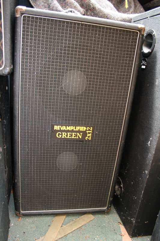Immagine Custom Sound 2x12 speaker cab fitted with Celestion Greenback 75w speakers, revAMPlified - 1