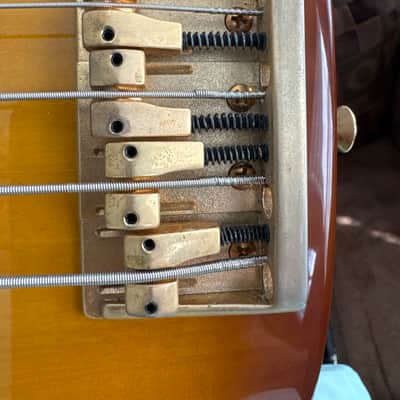 Fender Contemporary Precision Bass Lyte MIJ 1989 - 1994 - Violin Burst image 8