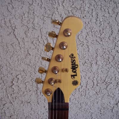 Lotus Stratocaster Style Electric Guitar Japan MIJ L-660 70s-80s Natural Tortoise Pickguard image 8
