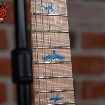 PRS Private Stock 24/08 #11222 Curly Maple Top in Sub Zero Dragons Breath 2024 w/OHSC image 11