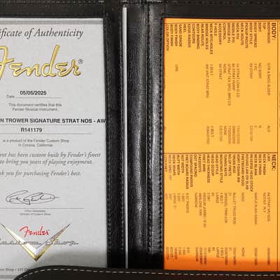 2025 Fender Custom Shop Robin Trower Stratocaster - Arctic White **CONSIGNMENT** image 13