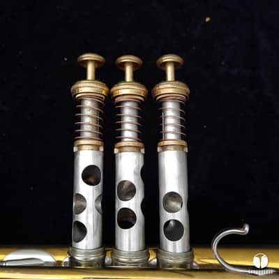 F.E. Olds Standard Los Angeles Bb cornet LM gamonbrass case mouthpiece image 24
