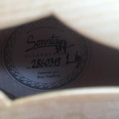 Stefan Sonntag archtop J17X Ballade 2019 - natur image 19