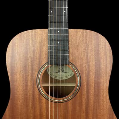 Vintage Mahogany Series 'Dreadnought' Electro-Acoustic Guitar Mahogany image 5