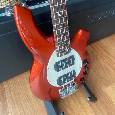 2003 Ernie Ball Music Man Bongo 4 HH - Lava Pearl image 3