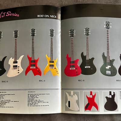 Vintage Lot 1984 and Later B.C. Rich N.J. Series Catalog Eagle Mockingbird Acoustics Jazz image 15