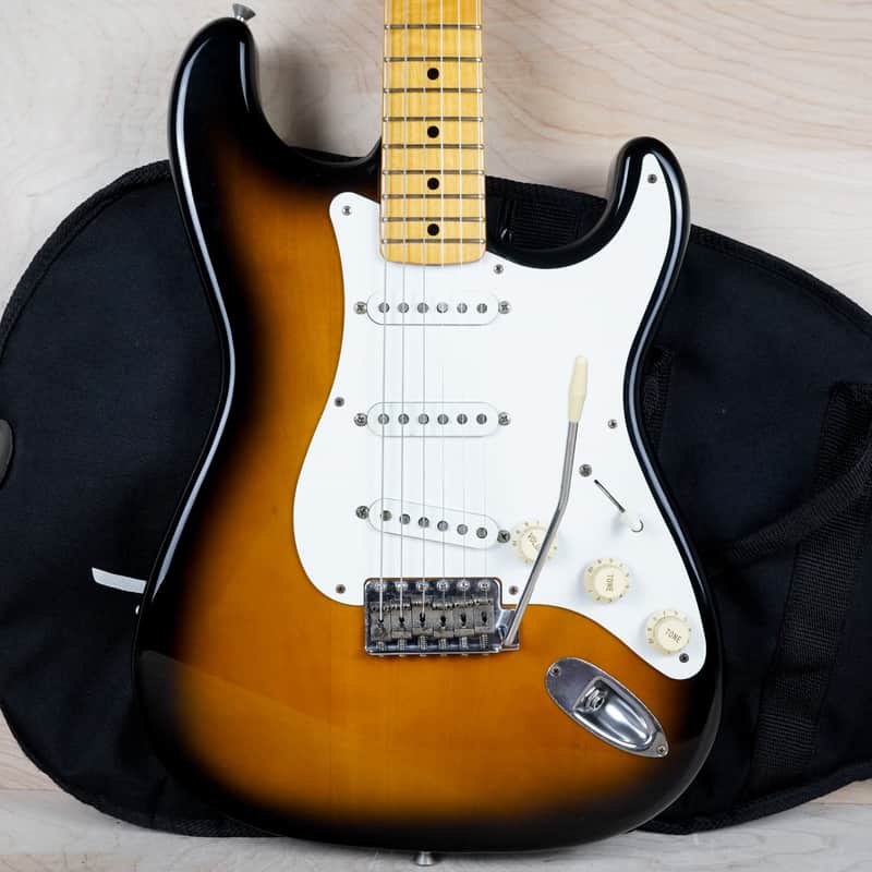Fender ST-57 Stratocaster '57 Reissue CIJ 1999 Sunburst Japan USA Vintage PUs w/ Gig Bag image 1