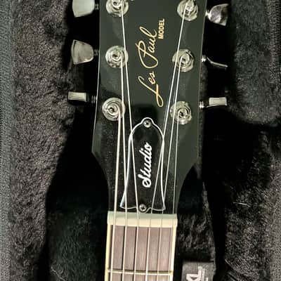 Gibson Les Paul Studio Session 2024 - Present - Translucent Ebony Burst image 3