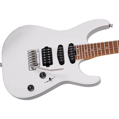 Charvel USA Select DK24 HSS 2PT CM Caramelized Maple Fingerboard Quicksilver image 1