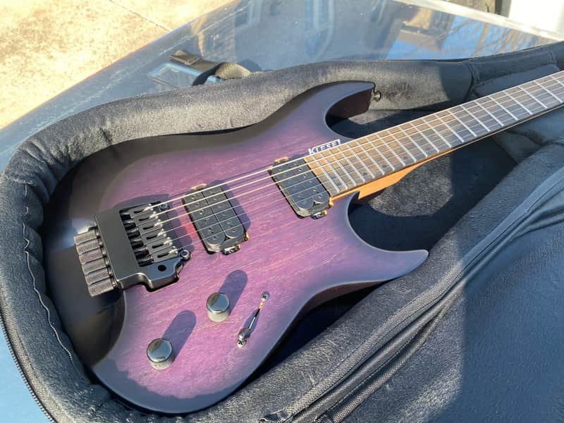 Kiesel Osiris 6 2022 Satin transparent purple with black burst image 1